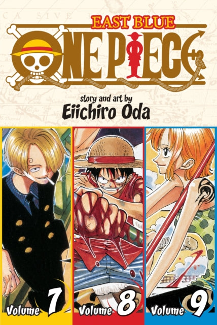 Book cover of: One Piece (Omnibus Edition), Vol. 3