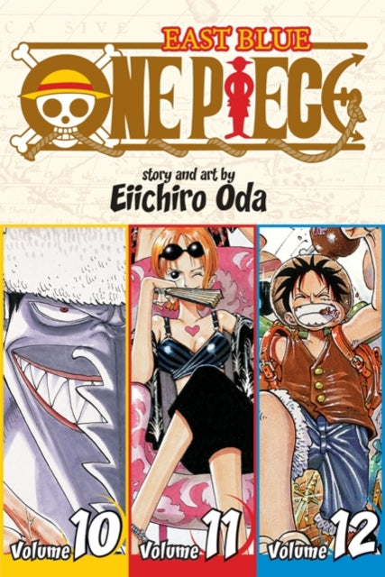 Book cover of: One Piece (Omnibus Edition), Vol. 4