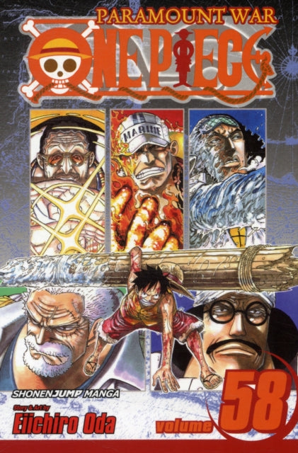 Book cover of: One Piece, Vol. 58. By: 尾田栄一郎