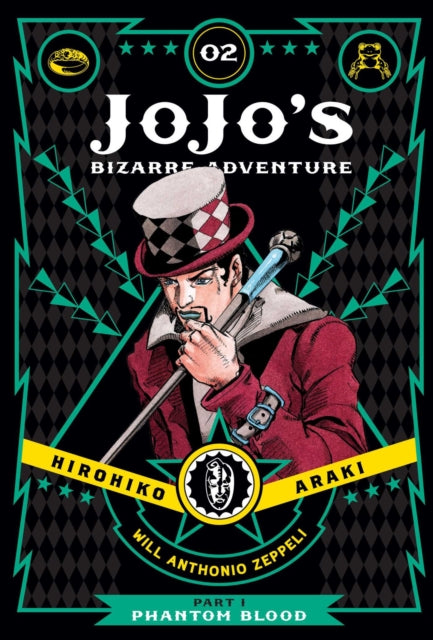 JoJo's Bizarre Adventure: Part 1--Phantom Blood, Vol. 2 9781421578804 Hirohiko Araki