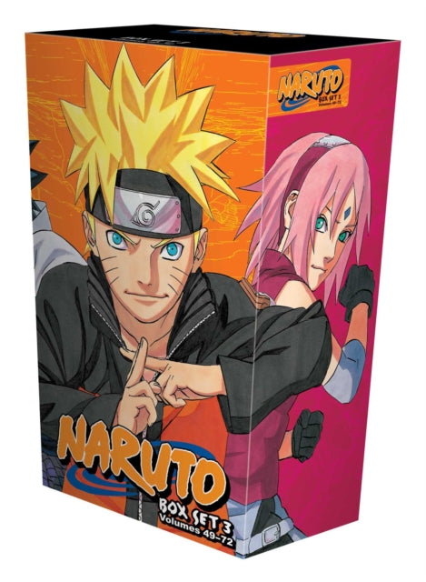 Book cover of: Naruto Box Set 3. By: Masashi Kishimoto