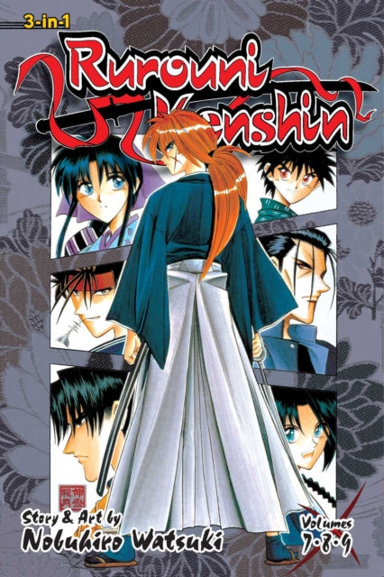 Book cover of: Rurouni Kenshin (3-in-1 Edition), Vol. 3. By: Nobuhiro Watsuki