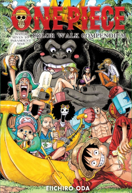 Book cover of: One Piece Color Walk Compendium: Water Seven to Paramount War. By: 尾田栄一郎