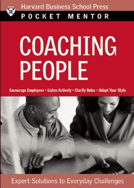 Book cover of: Coaching People. By: Patty McManus, Harvard Business School