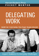 Book cover of: Delegating Work. By: Harvard Business School