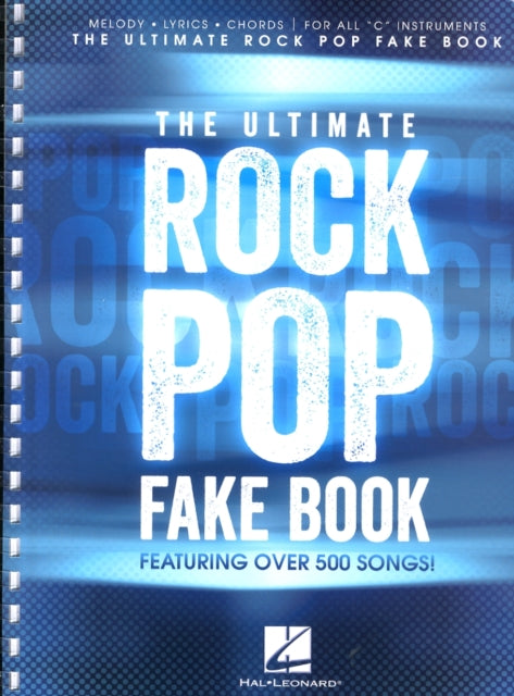 Book cover of: Ultimate Rock Pop Fake Book