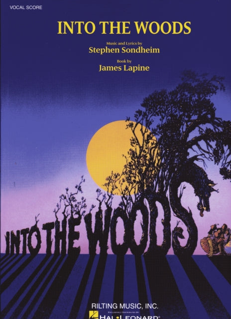 Book cover of: Into the Woods. By: Stephen Sondheim