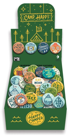 Camp Happy Badge Box