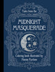 Book cover of: Tales from the Midnight Masquerade Coloring Book. By: Hannah Karlzon