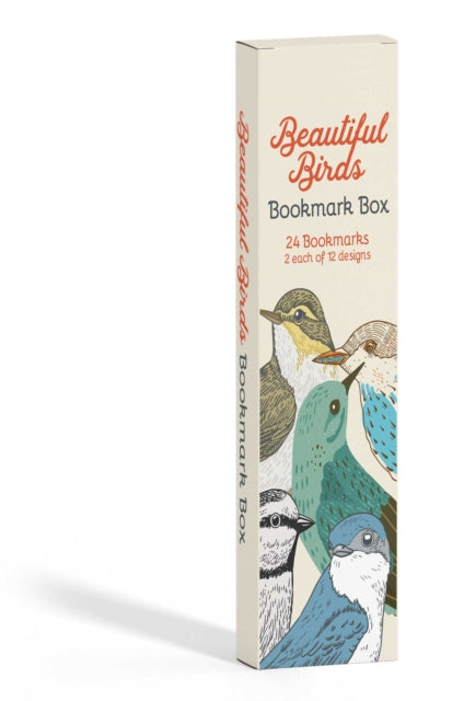 Book cover of: Beautiful Birds Bookmark Box. By: Gibbs Smith Gift