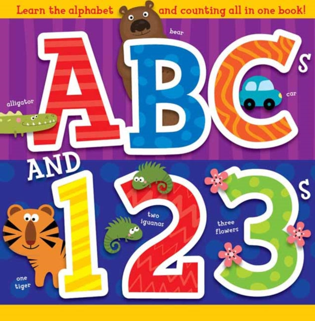 Book cover of: ABCs & 123s. By: 7 Cats Press