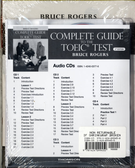 Book cover of: Complete Guide for the TOEIC Test