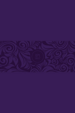 The Passion Translation New Testament with Psalms Proverbs and Song of Songs (2020 Edn) Large Print Violet Faux Leather