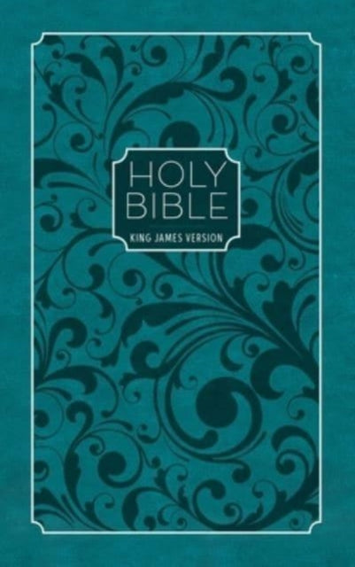 Book cover of: KJV Holy Bible Zip Turquoise. By: BroadStreet Publishing