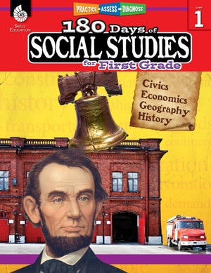 180 Days™: Social Studies for First Grade