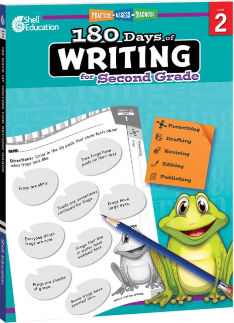 180 Days™: Writing for Second Grade, Practice, Assess, Diagnose 9781425815257 Brenda Van Dixhorn