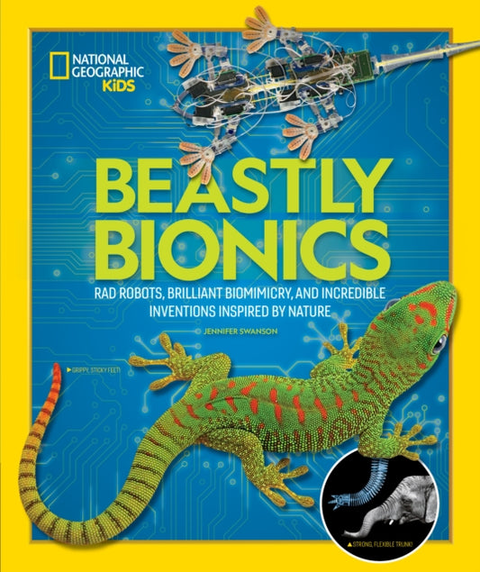Book cover of: Beastly Bionics. By: Jennifer Swanson