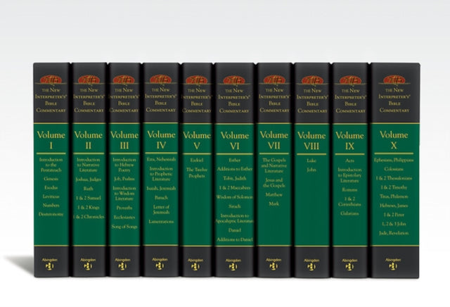 Book cover of: New Interpreter's(r) Bible Commentary Ten Volume Set