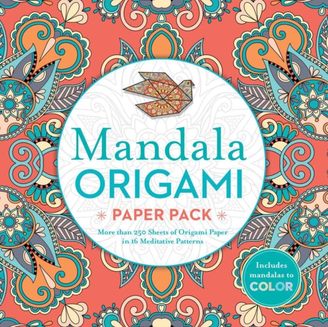 Book cover of: Mandala Origami Paper Pack. By: Inc. Sterling Publishing Co.