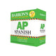 Book cover of: AP Spanish Flashcards, Second Edition: Up-to-Date Review and Practice + Sorting Ring for Custom Study. By: Daniel Paolicchi M.A.