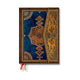 Book cover of: Safavid Indigo (Safavid Binding Art) Midi Vertical 12-month Dayplanner 2024 (Wrap Closure). By: Paperblanks