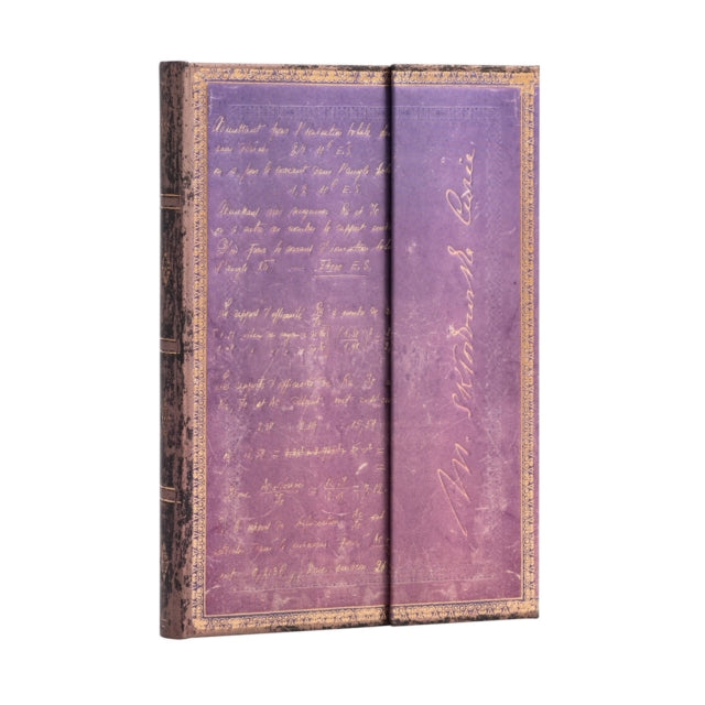 Book cover of: Marie Curie, Science of Radioactivity (Embellished Manuscripts Collection) Midi Lined Hardcover Journal. By: Paperblanks