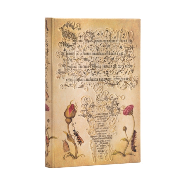 Book cover of: Flemish Rose (Mira Botanica) Mini Lined Hardcover Journal. By: Paperblanks
