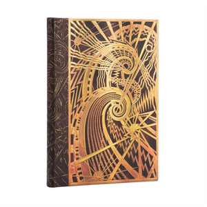 Chanin Spiral (New York Deco) Midi Unlined Hardcover Journal