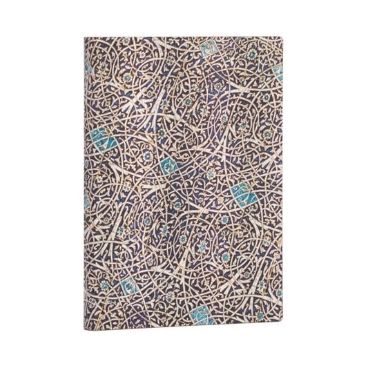 Book cover of: Granada Turquoise (Moorish Mosaic) Midi Lined Journal. By: Paperblanks