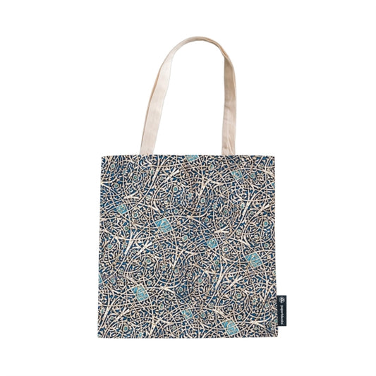 Book cover of: Granada Turquoise (Moorish Mosaic) Canvas Bag. By: Paperblanks