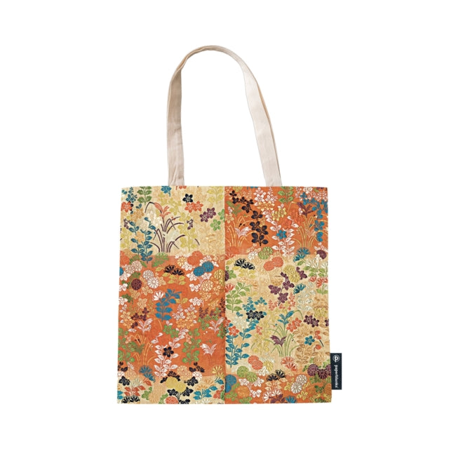 Book cover of: Kara-ori (Japanese Kimono) Canvas Bag. By: Paperblanks