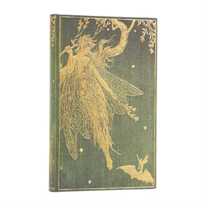 Olive Fairy (Lang’s Fairy Books) Maxi Dot-Grid Hardback Journal (Elastic Band Closure)