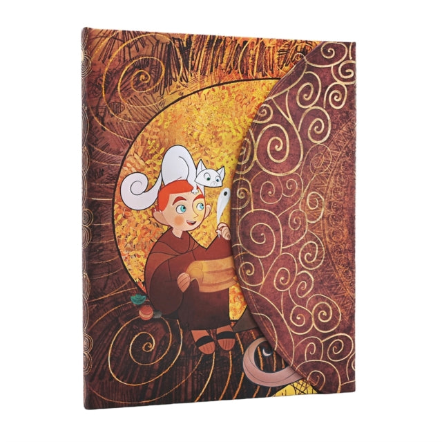 Book cover of: The Secret of Kells (Irish Folklore Trilogy) Ultra Unlined Hardcover Journal (Wrap Closure)