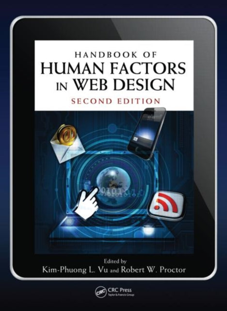 Book cover of: Handbook of Human Factors in Web Design. By: Kim-Phuong L. Vu