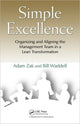 Book cover of: Simple Excellence. By: Adam Zak