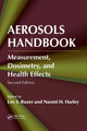 Book cover of: Aerosols Handbook. By: Lev S. Ruzer