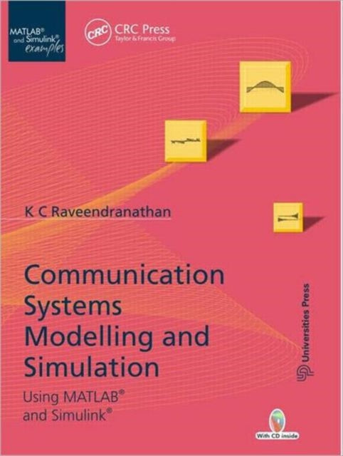 Book cover of: Communication Systems Modeling and Simulation using MATLAB and Simulink
