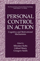 Book cover of: Personal Control in Action. By: Miroslaw Kofta