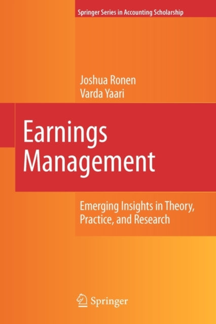 Book cover of: Earnings Management