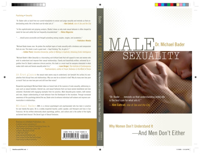 Book cover of: Male Sexuality. By: Michael J. Bader