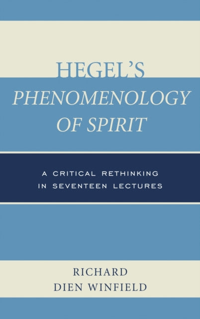 Book cover of: Hegel's Phenomenology of Spirit