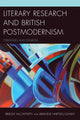 Book cover of: Literary Research and British Postmodernism. By: Bridgit McCafferty