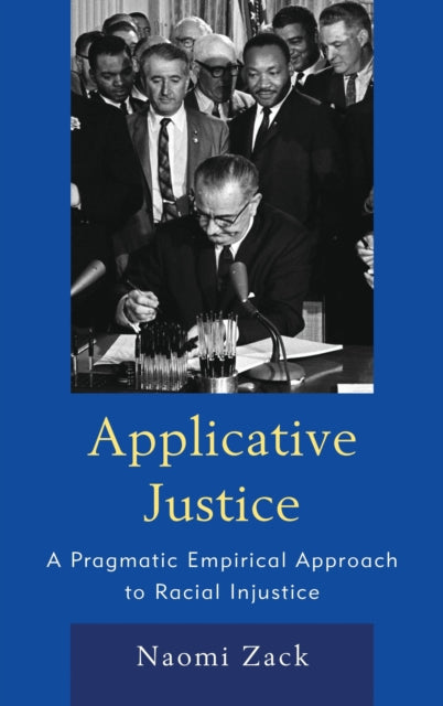 Book cover of: Applicative Justice. By: Naomi Zack
