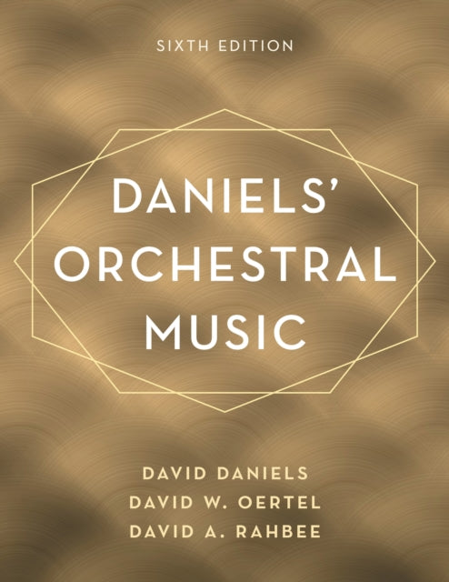 Book cover of: Daniels' Orchestral Music. By: David Daniels