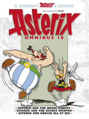 Asterix: Asterix Omnibus 10, Asterix and The Magic Carpet, Asterix and The Secret Weapon, Asterix and Obelix All At Sea