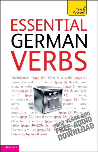 Book cover of: Essential German Verbs: Teach Yourself