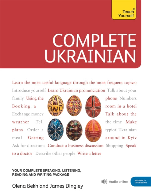 Book cover of: Complete Ukrainian Beginner to Intermediate Course
