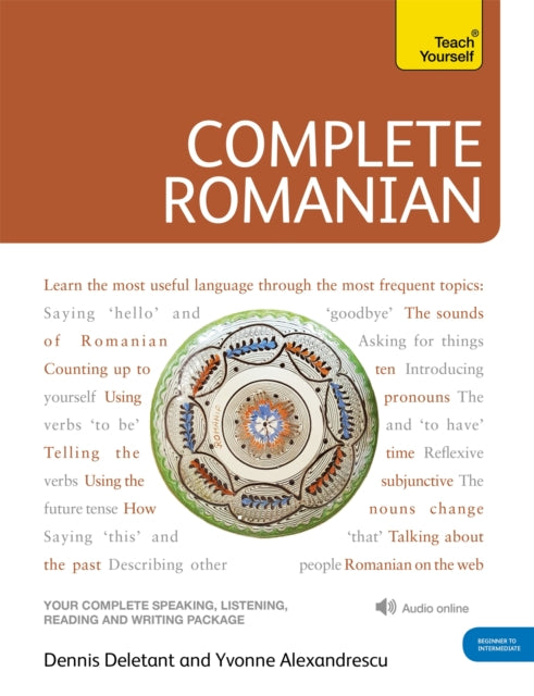 Book cover of: Complete Romanian Beginner to Intermediate Course