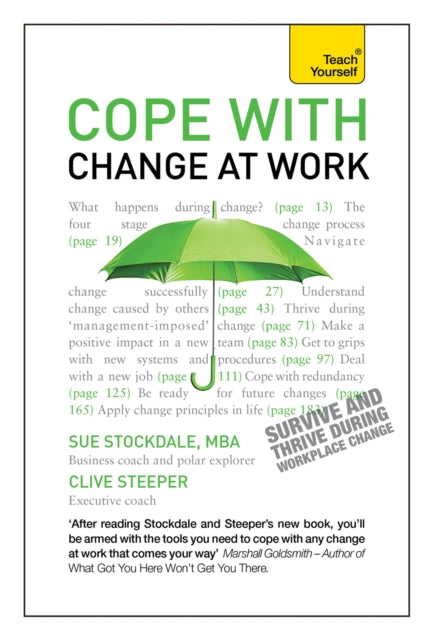 Book cover of: Cope with Change at Work. By: Sue Stockdale