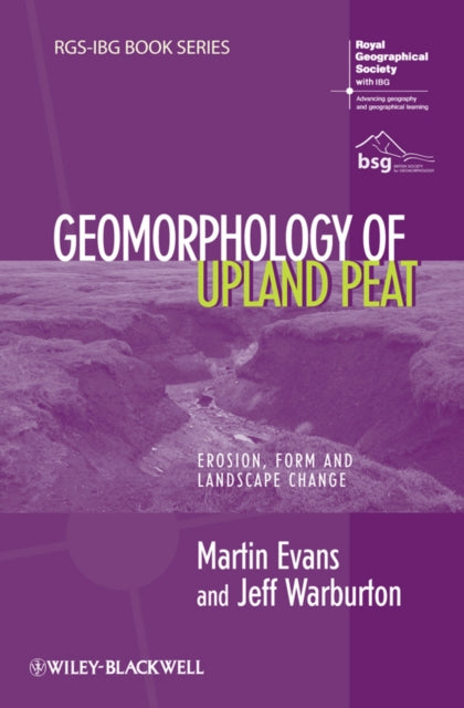 Book cover of: Geomorphology of Upland Peat